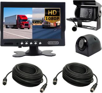 OEM Monitor Ahd De 7 Con C&aacute;mara Lateral Dividida Y C&aacute;mara De Visi&oacute;n Trasera