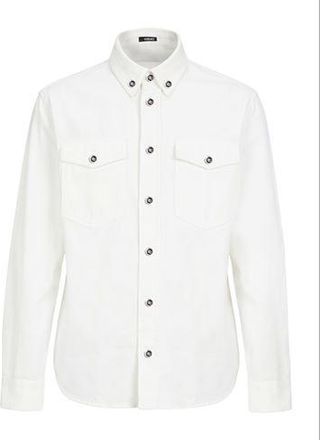 Versace TOPWEAR - Denim shirts on YOOX.COM