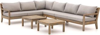 Rough Country Rustic Furniture ROUGH Batang hoek loungeset 6-delig links