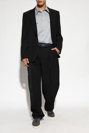 Tom Ford Shirt With Pockets, Mens, Grey