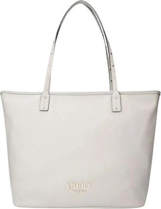 Liu Jo ECS M Tote - Dames - Shoppers - Wit - ONE Size - Polyester - Tassen