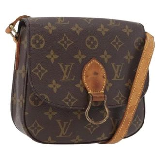 Louis Vuitton Pre-owned Cross Body Bags, female, Brown, Size: ONE SIZE Pre-owned Vintage Monogram Shoulder Bag
