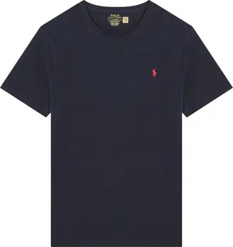 Polo Ralph Lauren T-Shirts, male, Black, Size: XL Short Sleeve Crew Neck T-Shirt