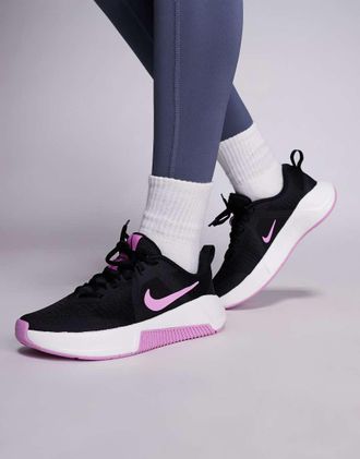 Nike MC 3 - Sneakers nere e rosa-Nero