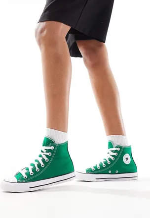 Converse Chuck Taylor All Star Hi - Sneakers alte verdi-Verde
