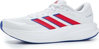 adidas Response 2 Running Shoes Mens Shoes White/Pure Ruby/Black : 12.5 D - Medium, Rubber/Textile