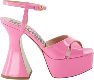 Moschino High Heel Sandals, female, Pink, 5 UK, Platform Sandals