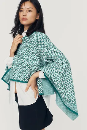 Mare Mare Printed Swing Poncho Top