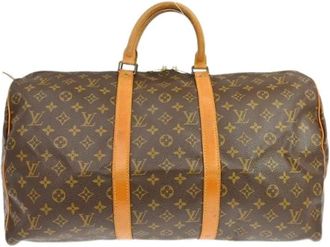 Louis Vuitton Pre-owned Weekend Bags, unisex, Brown, Size: ONE SIZE Pre-owned Keepall Bag