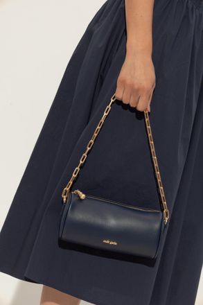 Cult Gaia Shoulder Bag Zozina, Womens, Navy Blue