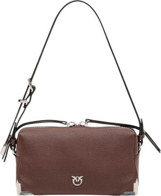 Pinko Bauletto Trittico Mini - - Bags - Donna - Marrone - ONE SIZE