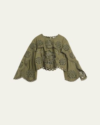 Sea New York Gardener Embroidered Blouse