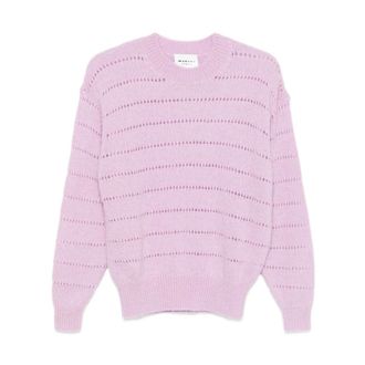 Isabel Marant Truien & Vesten, Dames, Roze, S, Roze Trui voor Vrouwen