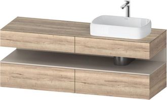 Duravit Qatego Consola Mueble Bajo Lavabo, 2 Extensiones, 2 - Duravit