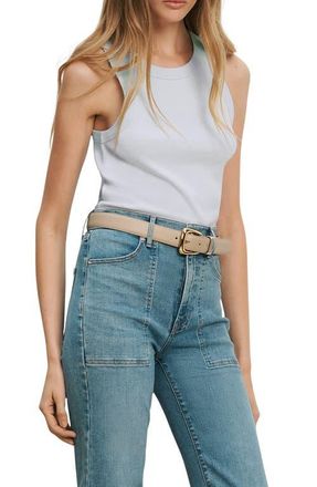 Veronica Beard Jordyn Crop Tank in River Mist at Nordstrom, Size X-Large