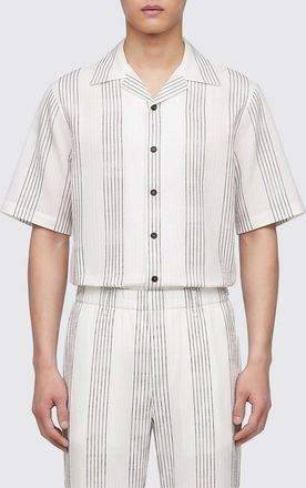 Commas Camicia in cotone a righe