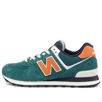 New Balance 574 Aqua Green Orange U574DI2