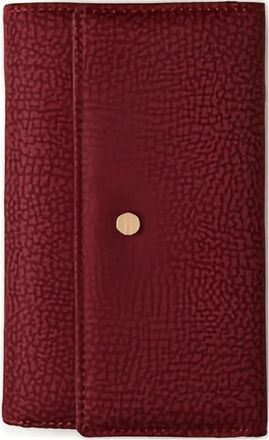 Borbonese medium flap wallet - Red
