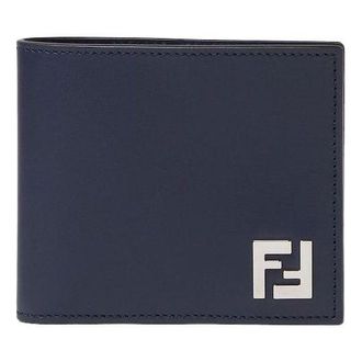 Fendi SS26 Squared FF Wallet Dark Blue 7M0356AV86F1USH
