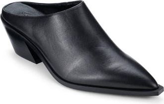 Yosi Samra Savile Pointed Toe Mule in Black at Nordstrom, Size 10