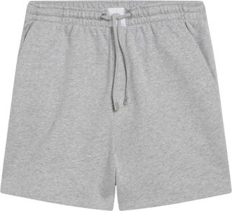 The Attico High-Waisted Sweat Shorts - Dames - Bermuda - Grijs - XS - Katoen - Korte Broeken