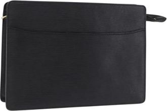 Louis Vuitton Pre-owned Vintage Epi Leather Clutch - Dames - Vintage Clutch - Zwart - ONE Size - Vintage