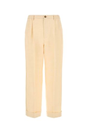 Valentino Garavani Cream Jute Blend Pant