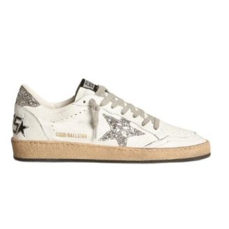Golden Goose Sneakers, female, White, Size: 8 US Trendy Womens Leather Sneakers