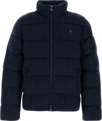 Polo Ralph Lauren Chaqueta Acolchada de Lana y Cachemira - Jackets - Hombre - Azul - L