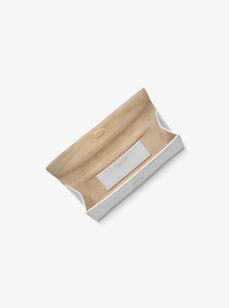 Michael Kors Cate Leather Clutch
