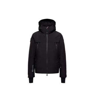 Moncler Moncler Balmhorn Hooded Gore-tex Insulated Ski Jacket, Men, Black, Size: 1