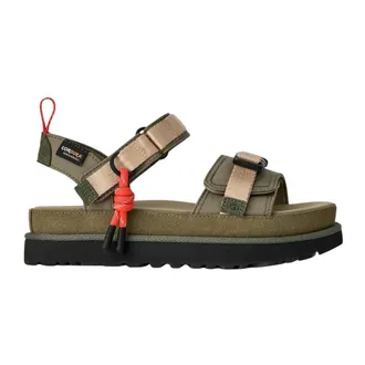 UGG Flat Sandals, female, Green, Size: 11 US Goldenstar Wildwood