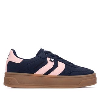 Xti Womens Suede Casual Sneakers By XTI