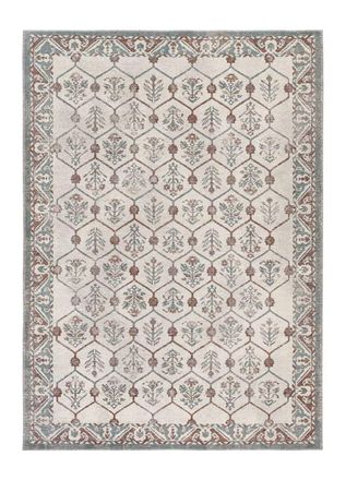 Atticgo Alfombra de exterior vintage azul / caldera 160x230 cm