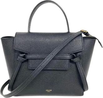 Celine Pre-owned Handbags, female, Black, Size: ONE SIZE Pre-owned Vintage Handbag