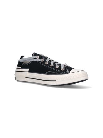 Converse Deconstructed Canvas Sneakers - Black