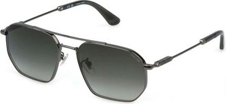 Police SPLP34 HORIZON 13 0568 Mens Sunglasses Grey Size 58