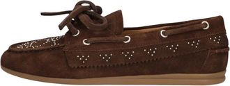 Toral Shoes Schoenen, Dames, Bruin, 41 EU, Leer, Kimana Loafer