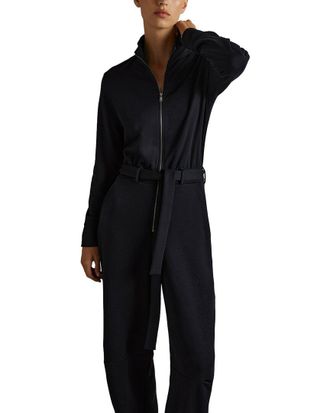 Reiss Nina Utility Zip Jumpsuit