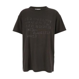 Maison Margiela Mujer, Camisetas, Marr&oacute;n, Talla: M