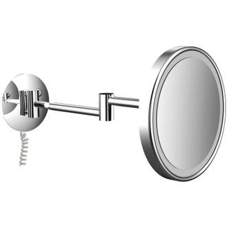 Emco Emco - Espejo De Afeitado Y Maquillaje Led, De Dos Brazos, Con