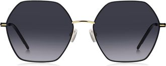 BOSS 57mm Gradient Geometric Sunglasses in 02M2-9O at Nordstrom Rack