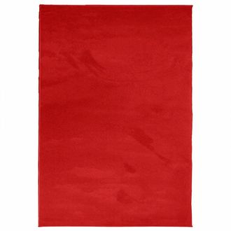 vidaXL Alfombra De Pelo Corto Oviedo Rojo 200x280 Cm Vidaxl