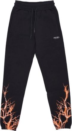 Phobia Archive Lightning Pants - Heren - Sweatpants - Zwart - XS - Katoen - Broeken
