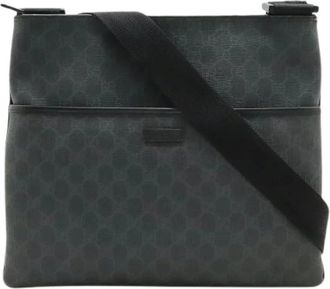 Gucci Pre-owned Cross Body Bags, female, Black, Size: ONE SIZE Pre-owned Cross Body Bag