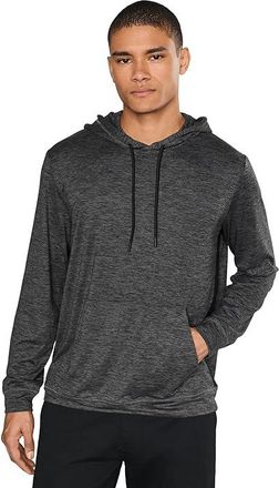 Barefoot Dreams Malibu Collection(r) Butterchic Zip-Up Hoodie Mens Sweater Heathered Carbon : 2XL, Polyester/Spandex
