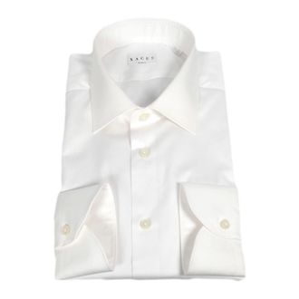 Xacus Formal Shirts, male, White, Size: 3XL Classic French Collar Shirt White
