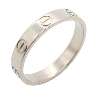 Cartier White Gold White Gold (18K) Band Ring (Pre-Owned)