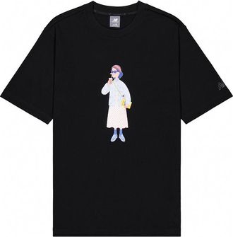 New Balance x Mr. Slowboy Graphic T-shirt Asia Sizing Black NEE28093-BK