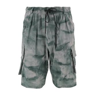 Yohji Yamamoto Casual Shorts, male, Multicolor, M, Stretch Nylon Shorts